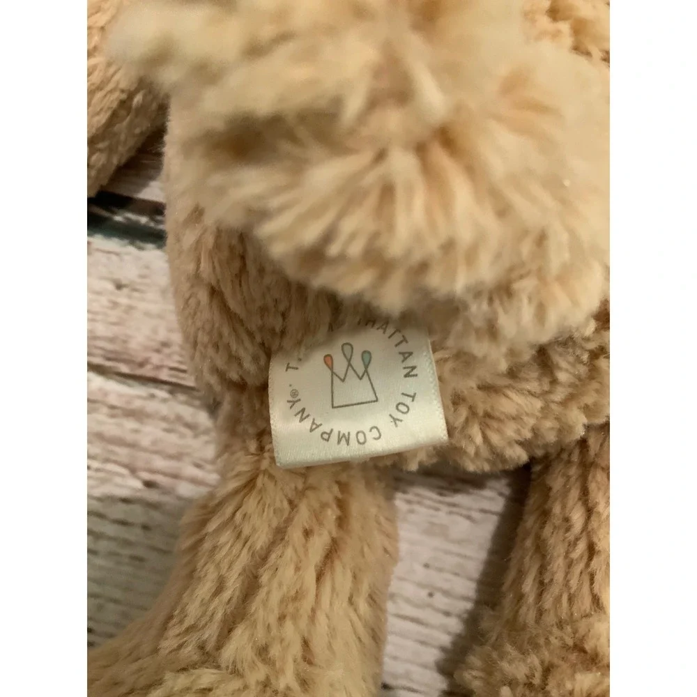 Manhattan Toy Company Bunny Rabbit Plush Tan Floppy Ear Stuffed Animal 316743 DJ